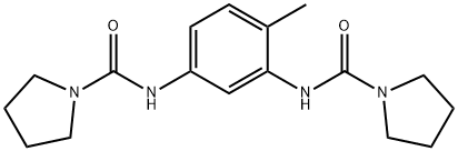  N,N'-(4-Methyl-1,3-phenylene)bis(1-pyrrolidinecarboxamide)
