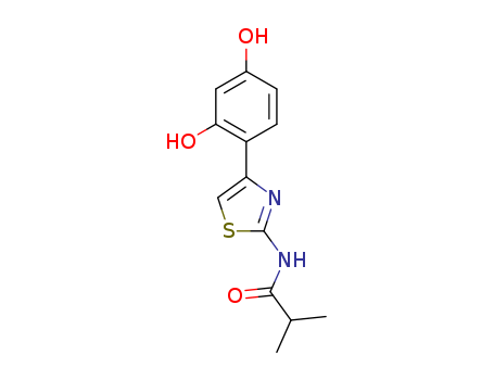 肽安蜜多;N-(4-(2,4-二羟基苯基)噻唑-2-基)异丁酰胺