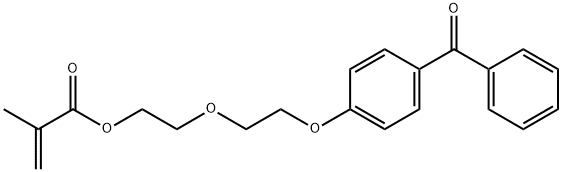 2-[2-(4-苯甲酰苯氧基)乙氧基]甲基丙烯酸乙酯
